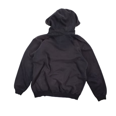 USED "CARHARTT" ZIP-MOCK HOODIE