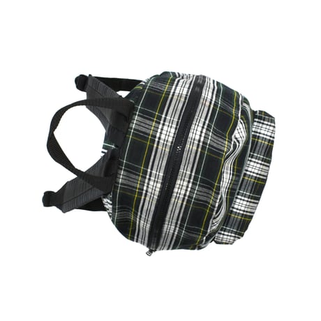 USED "UNKNOWN TARTAN CHECK" DAYPACK