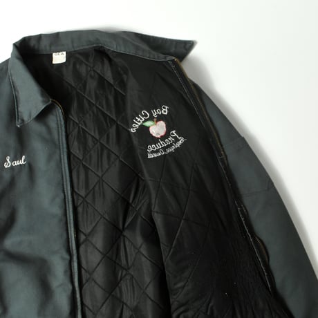 USED "BAY CITTIE PRODUCE / SOFTWEAR BY GCA" WORK JACKET