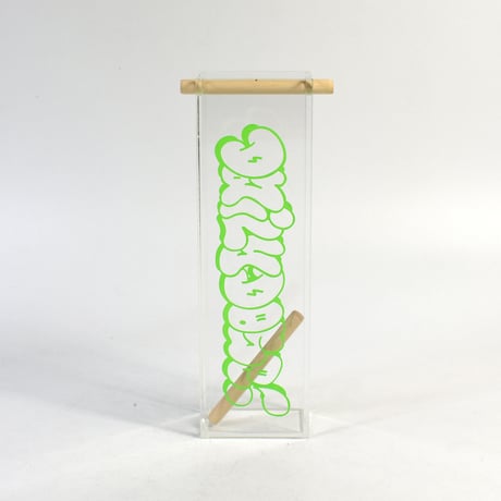 DDQS "BUBBLE LETTER" ACRYLIC INCENSE BURNER "SHROOM"