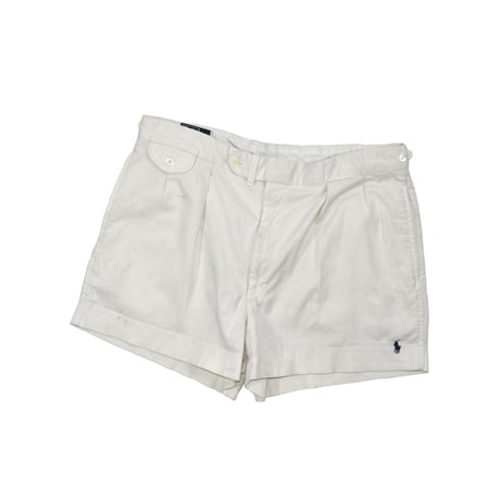 USED "POLO RALPH LAUREN" 2 TUCK SHORTS