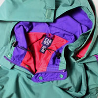 USED 90'S "GAP" NYLON PULLOVER PARKA