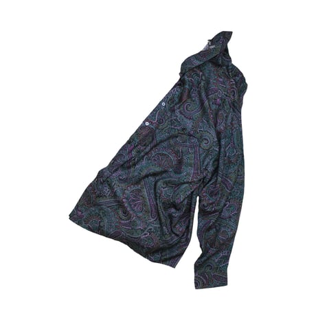 USED PAISLEY RAYON SHIRT