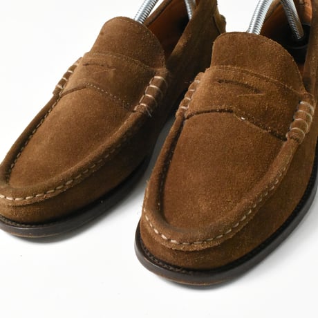 USED "TBS" SUEDE LEATHER LOAFERS