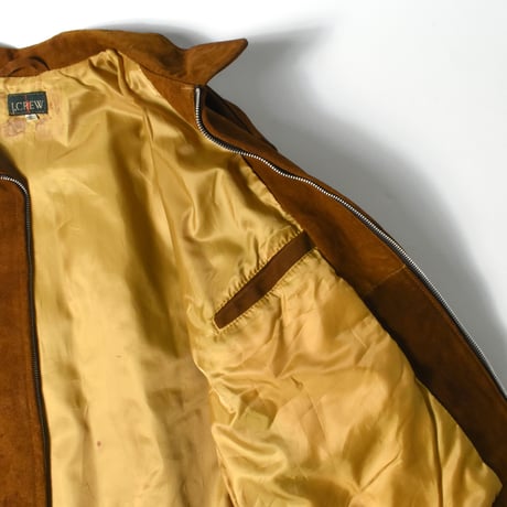 USED 90'S "J.CREW" SUEDE LEATHER JACKET