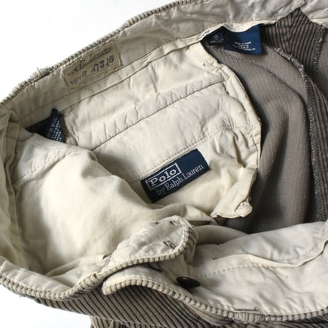 USED "POLO RALPH LAUREN" CORDUROY SHORTS