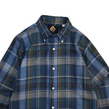 USED 60'S "NO-PRESS" B.D PLAID SHIRT