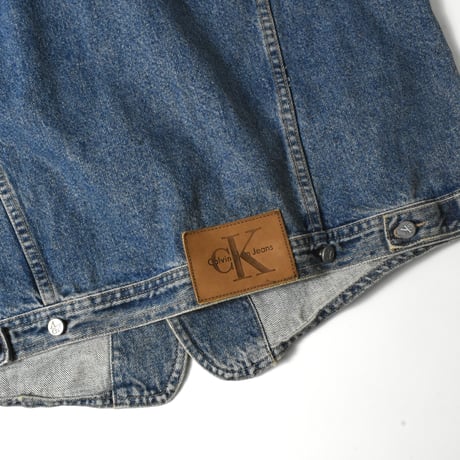USED 90'S "CALVIN KLAIN JEANS" DENIM VEST