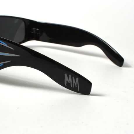 "HAND PAINTED PINSTRIPE SUNGLASSES"