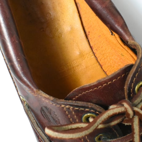 USED "TIMBERLAND" 3 EYE BOAT SHOES
