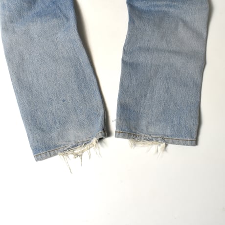 USED 90'S "LEVI'S / 501" DAMAGED DENIM PANTS