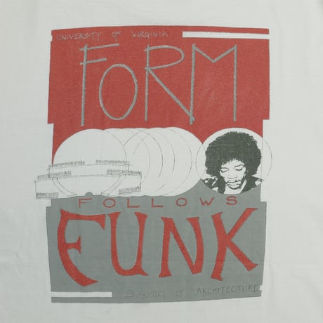 USED "FORM FOLLOWS FUNK" L/S T-shirt