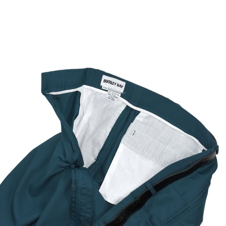 DEADSTOCK "BUCKLEY BAY" 3-TUCK SLACKS