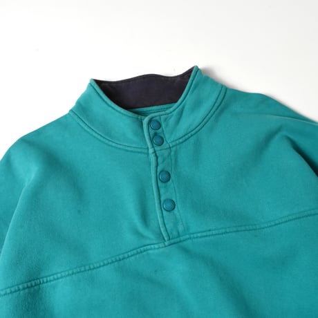 USED 80-90'S "EDDIE BAUER" HALF SNAP SWEAT