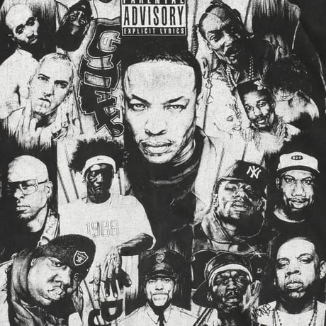 USED 90'S "PARENTAL ADVISORY EXPLICIT LYRICS " T-shirt