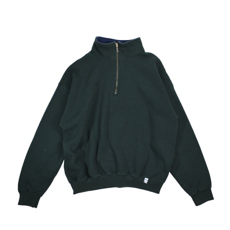 USED "90'S DISCUS ATHLETIC" HALF ZIP SWEAT
