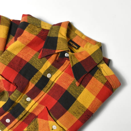 USED 70’S "BIG YANK" FLANNEL CHECK SHIRT