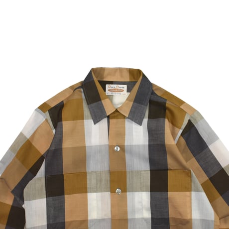 VINTAGE 60'S "DURA PRESS" CHECK SHIRT