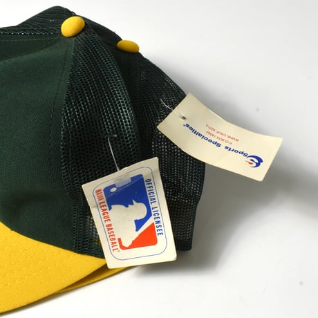 DEADSTOCK 80'S "OAKLAND ATHLETICS" MESH CAP