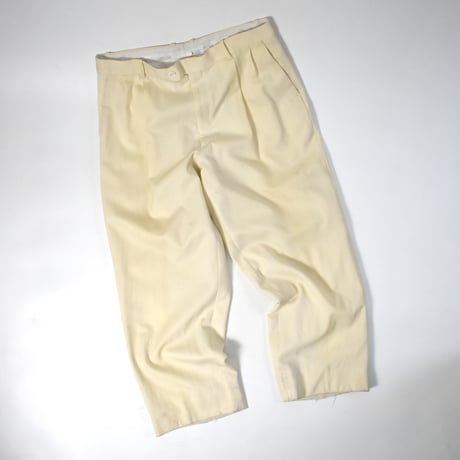 USED "LINEAGE NEW YORK" 2-TUCK SLACKS