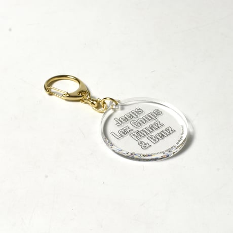 CAR SERVICE x DDQS "THEME" KEYCHAIN