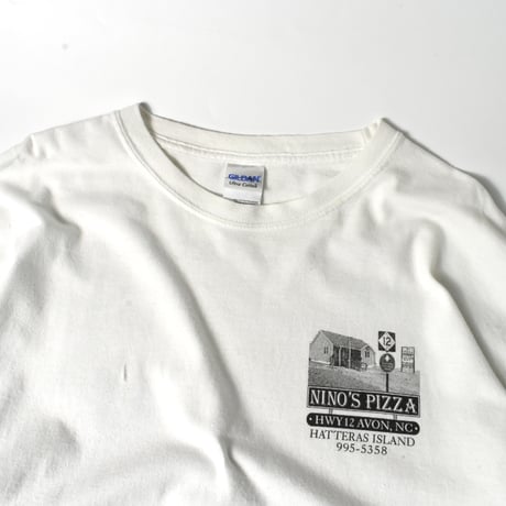 USED "NINO’S PIZZA" L/S T-shirt