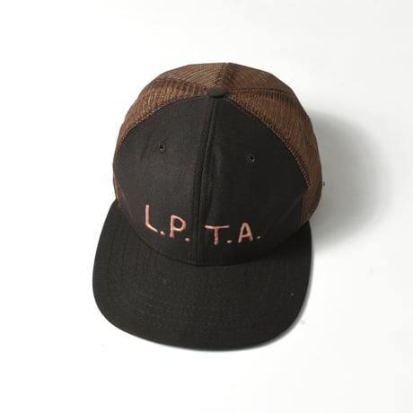 USED 80'S "L. P. T. A. / NEW ERA" MESH CAP