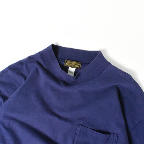 USED 80-90'S "EDDIE BAUER" MOCK NECK L/S T-Shirt