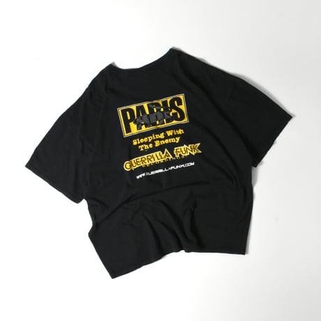 USED 03’S "PARIS / GUERRILLA FUNK" T-shirt