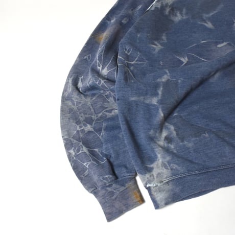 USED 80'S "SPORTSWEAR" OVER DYED CREWNECK SWEAT