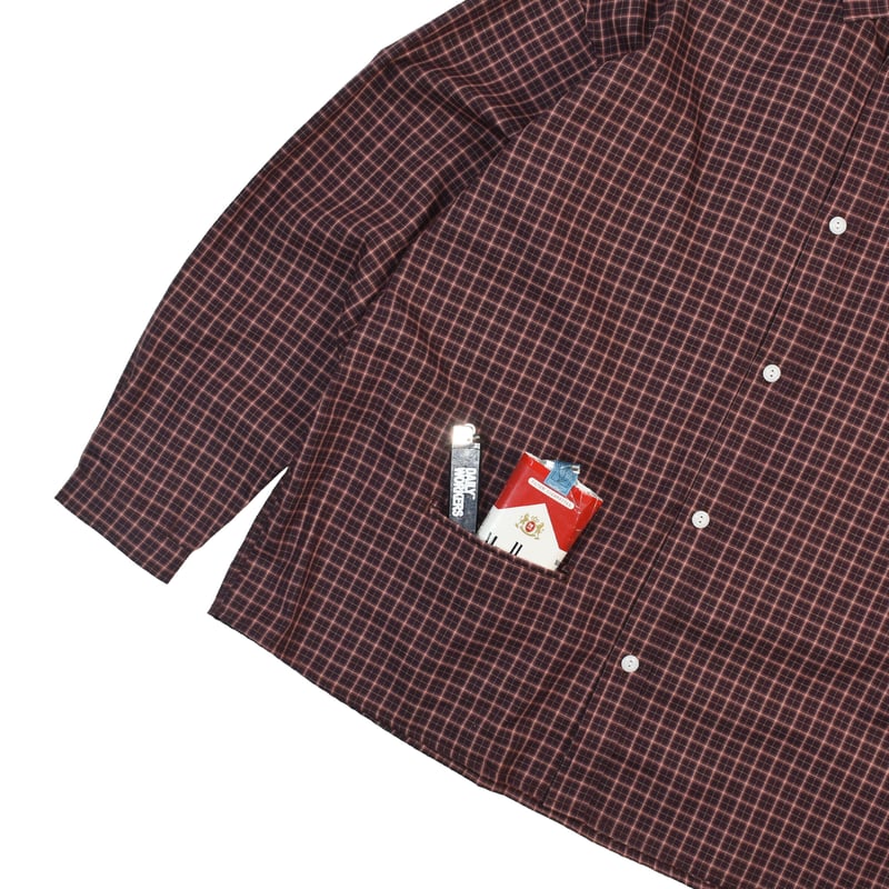 新品 NOROLL NORMAL L/S SHIRTS L 赤 NOROLL (NORMAL L/S Shirts Red) 通販 ｜ SUPPLY TOKYO online store