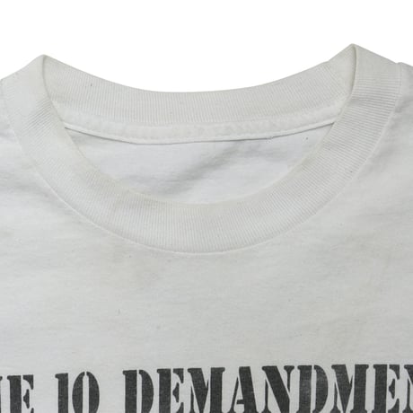 USED "BLACK PANTHER PARTY / THE 10 DEMANDMENTS" T-shirt
