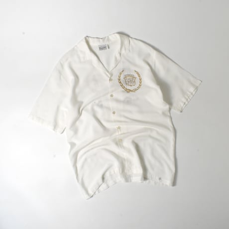 USED 90'S "MR. BROADWAY" HAND PAINTED S/S SHIRT