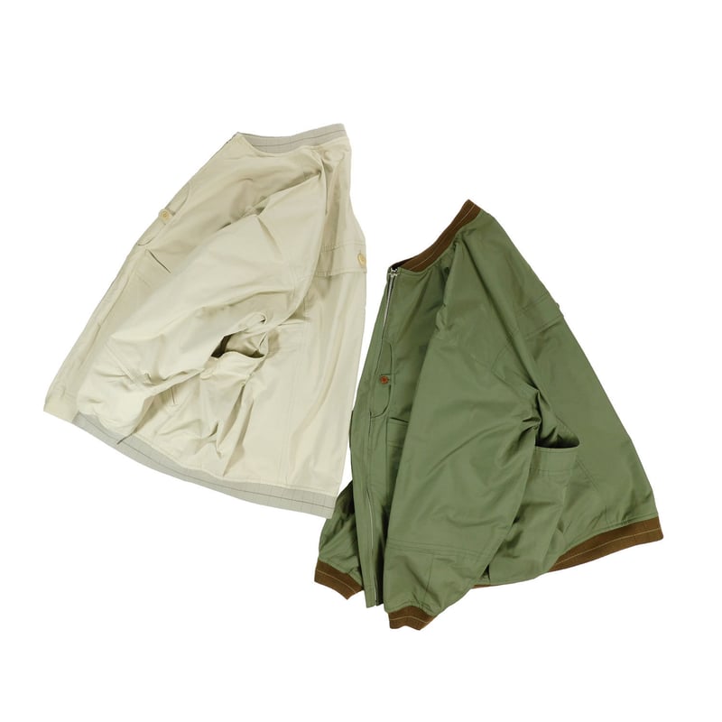 NOROLL ROUTINE JACKET ノーロール ジャケット カーキ 系 NOROLL ROUTINE JACKET ノーロール ジャケット カーキ 系