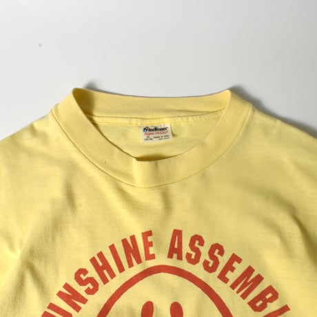 USED 80'S "SUNSHINE ASSEMBLY" T-shirt