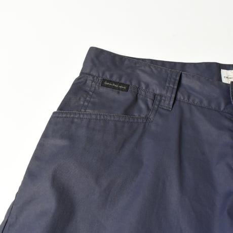 USED "CALVIN KLEIN JEANS" WAXED COTTON PANTS