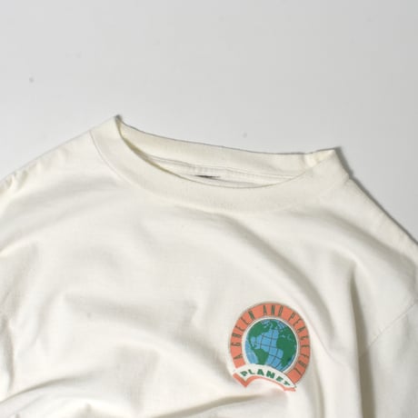 USED 90'S "A GREEN AND PEACEFUL" L/S T-shirt