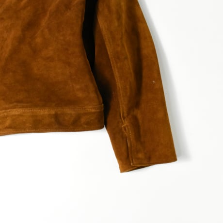 USED 90'S "J.CREW" SUEDE LEATHER JACKET