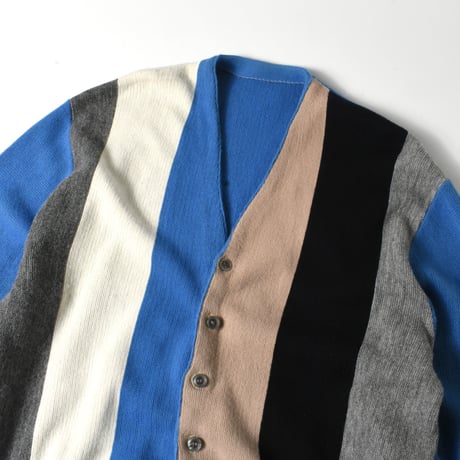USED UNKNOWN STRIPE CARDIGAN