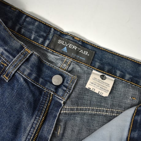USED 90'S "SILVER TAB / MODELE " STR8 DENIM PANTS