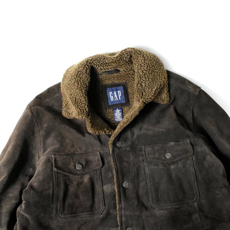 USED 90’S "GAP" LEATHER JACKET