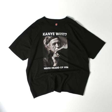 USED "KANYE WEST？" T-shirt