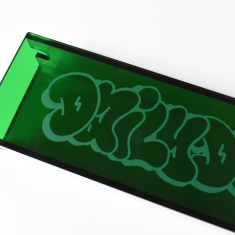DDQS "BUBBLE LETTER" ACRYLIC INCENSE BURNER