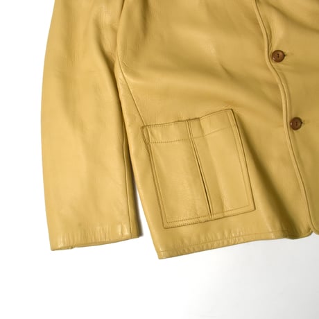 VINTGAE 60'S "W.B.PLACE&CO." LEATHER TAILORD