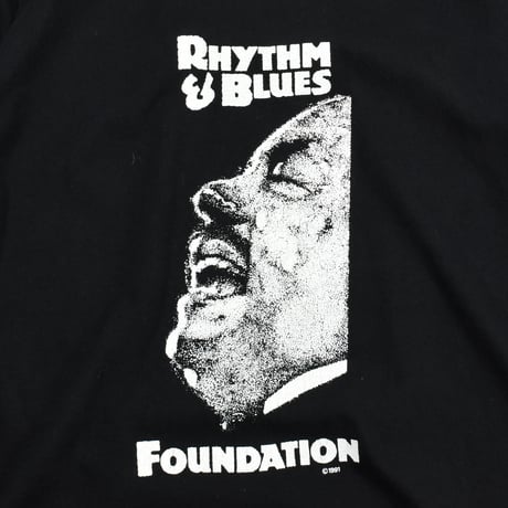 USED 91'S"RHYTHM & BLUES FOUNDATION" T-shirt