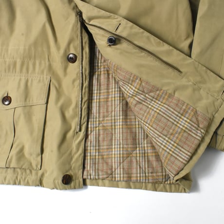 USED 90'S "L.L.BEAN" PEACH SKIN PADDED JACKET