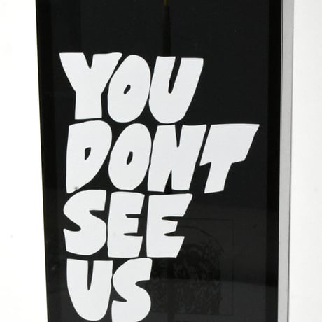DDQS ORIGINAL INCENSE BURNER "WE SEE YOU" by ragelow