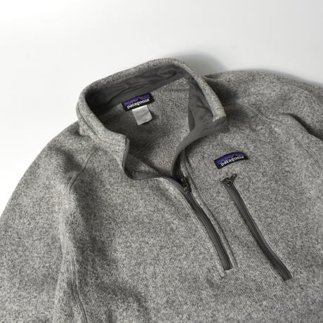 USED  "PATAGONIA" HALF ZIP FLEECE PULLOVER