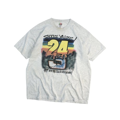 USED 90'S "SNOOZE YA LOSE / JEFF GORDON" T-shirt