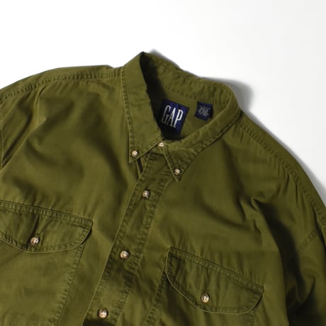 USED 90’S "GAP" B.D SHIRT